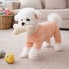 Comfortable Pet Bottoming Shirt Four-legged Dog Pajamas Dog Striped Jumpsuit  Belly Protective