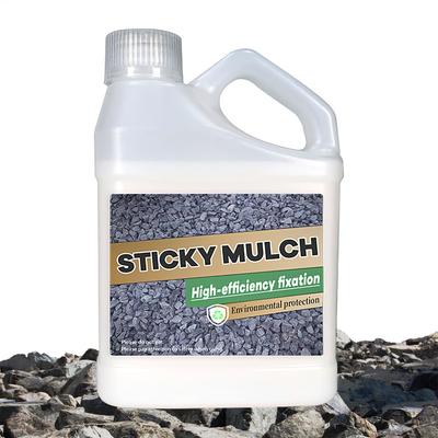 Stone Glue Quick-Dry Landscape Glue Binder Transparent Waterproof 500g Stabilizer for Outdoor Wood Chips Gardens Gravel Shells