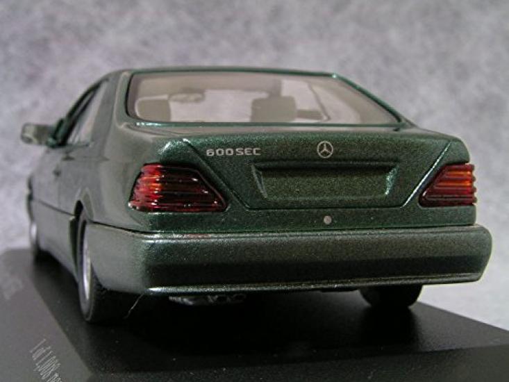 Scale 600SEC Malachite Green Mercedes 1/43 Mercedes-Benz (C140) / Metallic