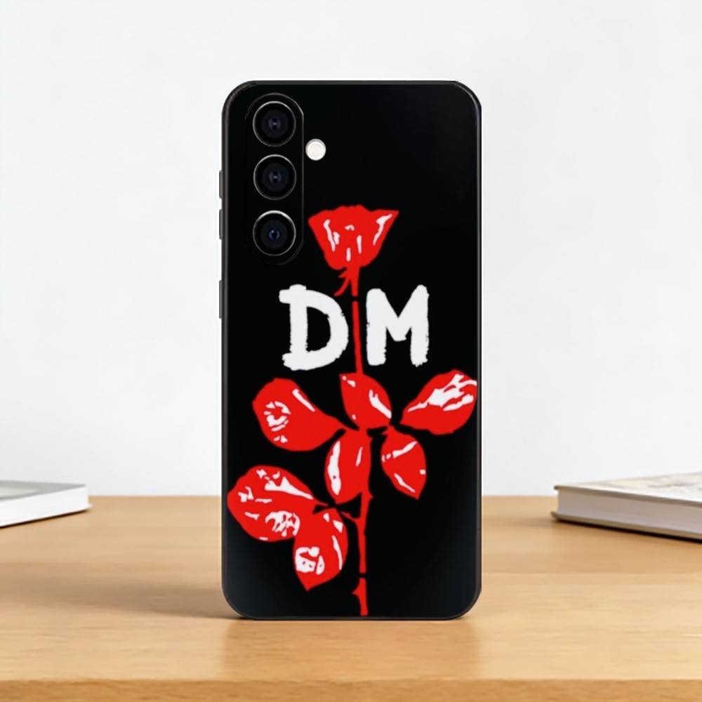 Band Depeches M-Modes Phone Case Black Silicone Soft For Samsung Galaxy A73,A72,A71,A70,A53,A52,A51