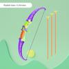 Sport Mini Bow Finger Model Suction Cup 3D Printed Carrot Toy Bow and arrow Toy Set  Children