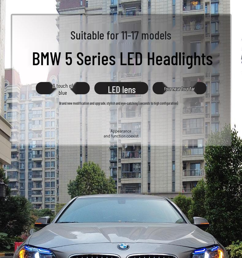 Compatible Bi-Xenon LED Headlight Assembly for 2011-2017 BMW 5 Series (G38)