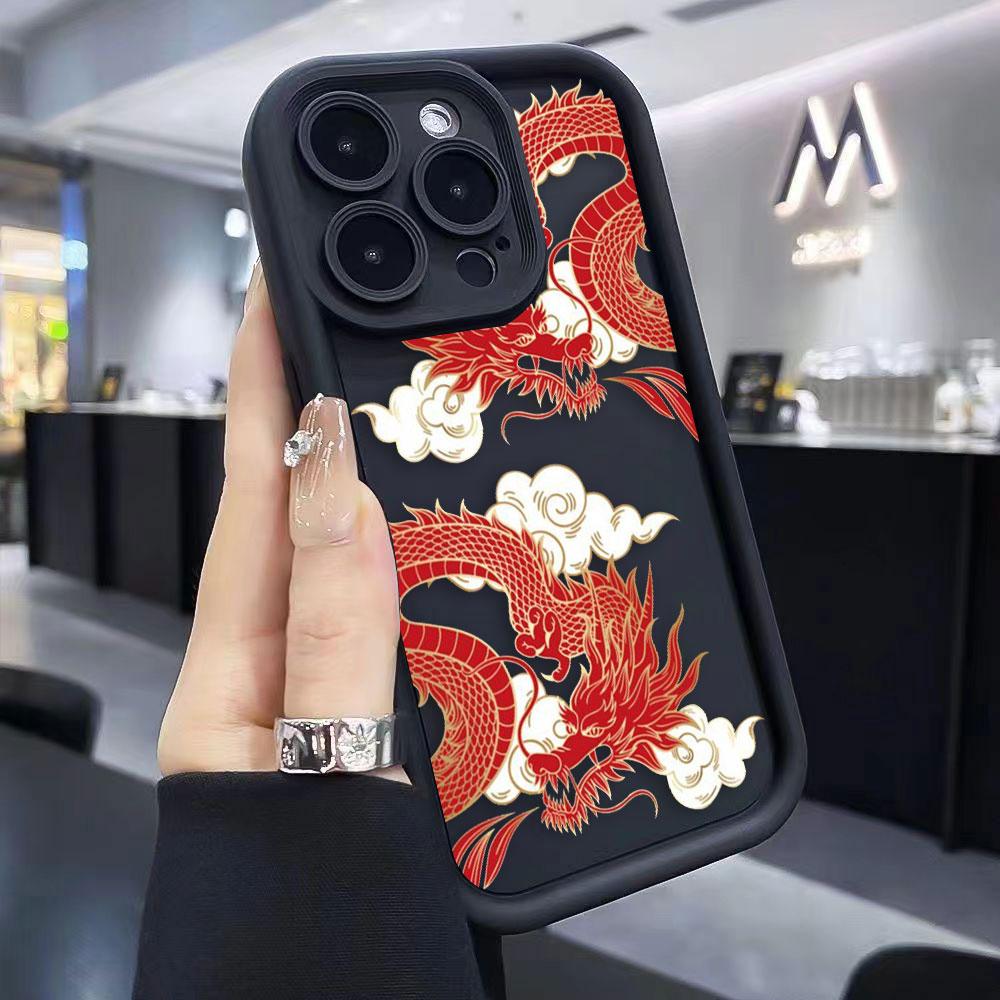 Fashion Dragon Pattern Phone Case For Samsung A13 A15 A16 A17 A22 A23 A25 A32 A33 A35 A51 A52 A53 A54 A55 A71 A72 Cover
