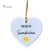 Friendship Ornaments for True Friends Star/Heart Shape Friendship Keepsake Hanging Plaque Christmas Souvenir Gifts for Women Sisters