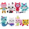 Gabby’S Doll House Plush Toy Backpack Cat Cake Cat Smiling Cat Stuffed Animal Plushie For Kid Chrismas Gif