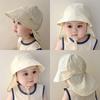 Quick-drying Baby Sun Hat Outdoor Wide Brim Beach Bucket Hat Summer UV Protection Kids Boys Girls Sunscreen Caps