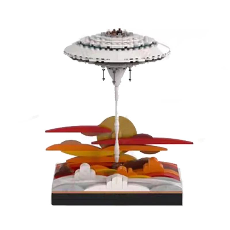 

Bricklink Ideas Star Movie Bespin Micro Diorama Cloud Sets Креативные строительные блоки Детские игрушки Рождественский подарок