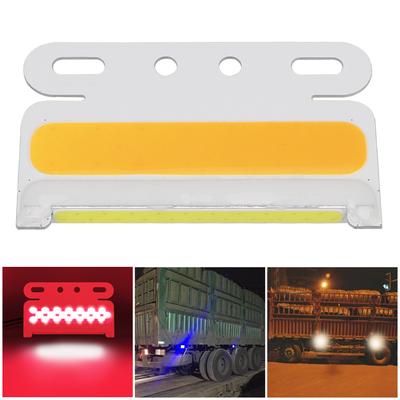 Luce laterale COB per camion 10 pezzi/set Luci di svolta a LED Super luminose 24 V 42 LED Lampada di segnalazione Accessori per auto