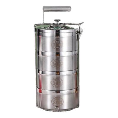 304 Stainless Steel Layered Insulated Lunch Box
