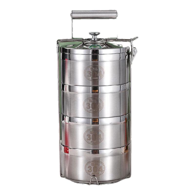 Многослойный изолированный ланч-бокс из нержавеющей стали 304