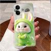 For Vivo V60 Lite Case For Vivo V60 Lite 5G 4G Cover Clear Luxury Cute Love Rabbit Funny Painted TPU Soft Silicone Phone Case