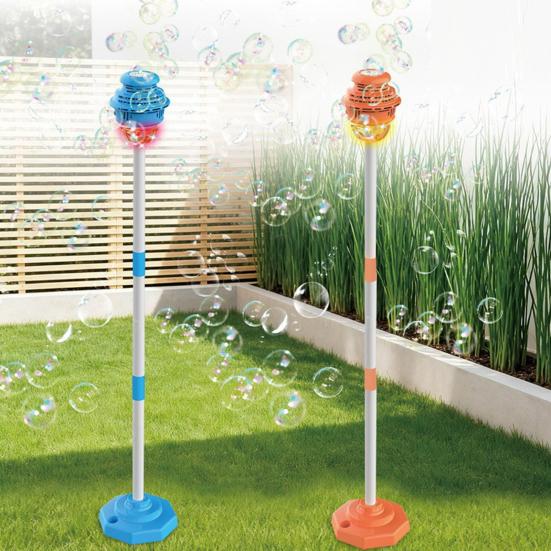 Straßenlaternen-Seifenblasenmaschine mit 2-in-1 Wassersprüh- & Seifenblasenmodus