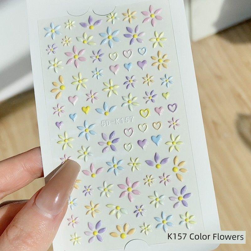 

Concert Face Stickers, Face Decorations, Butterfly Stickers, Facial Embellishments, Fan Makeup, 3D Face Stickers, Rhinestone Makeup Decorations Colorful Three-Dimensional Petals Love K157