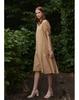 Myue V-Neck Belted Dress