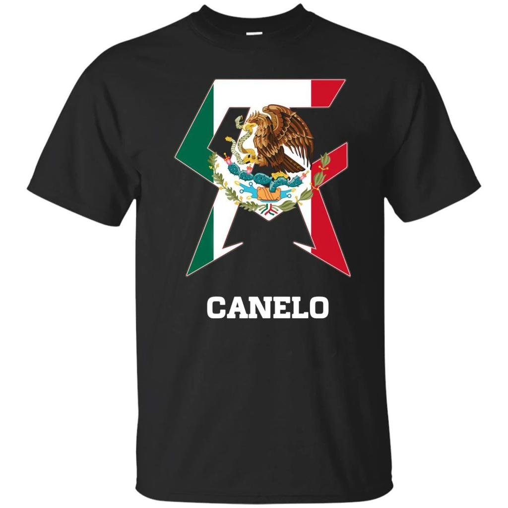 Canelo Álvarez Mexican Flag Logo T-Shirt
