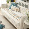 Non Slip Chenille Jacquard Sofa Cushion Cover Modern Minimalist Ethnic Style All Season Use
