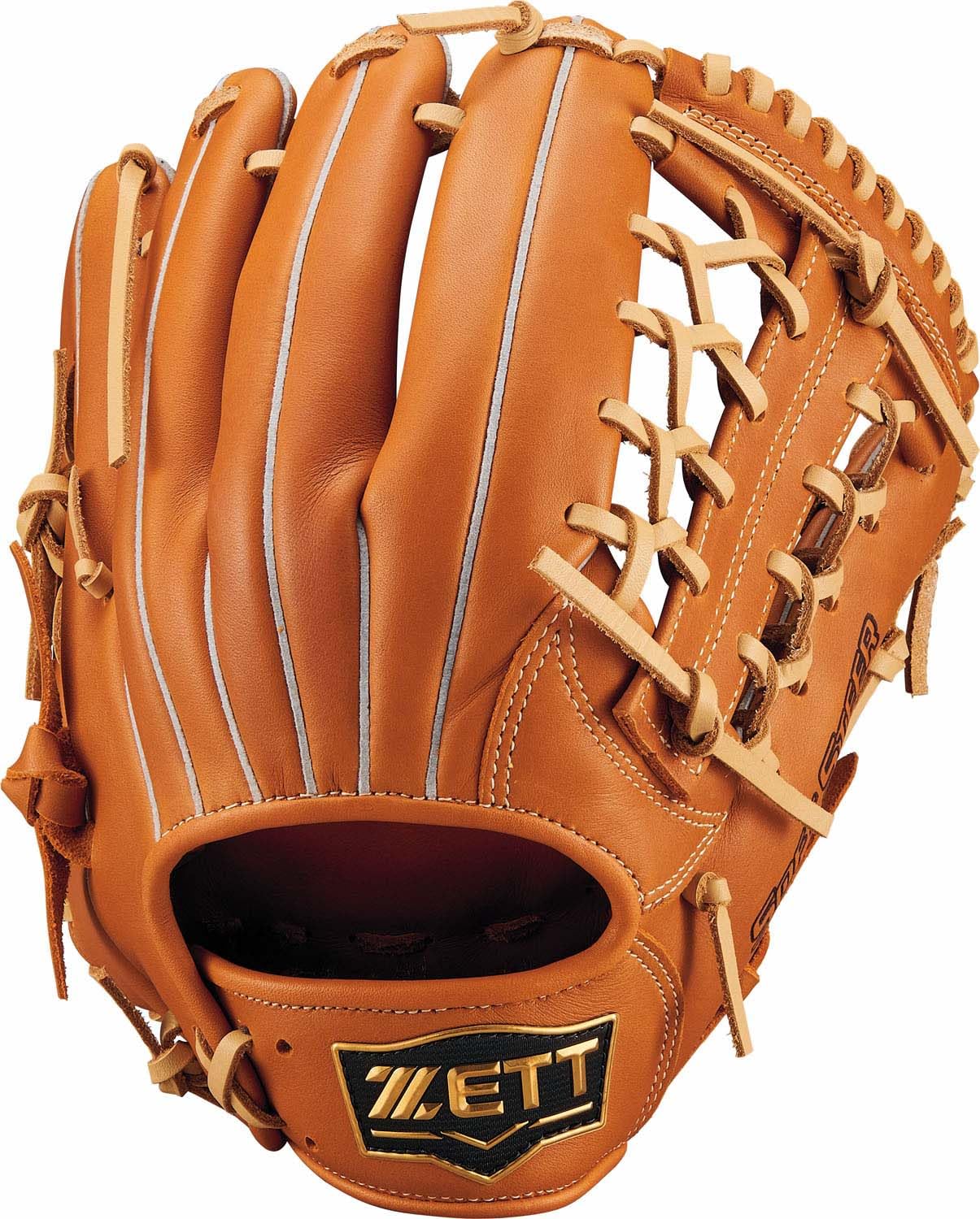 

ZETT Soft Steer Series Baseball Glove for Oak Brown x Pastel Brown BRGB35430 All-Around Left-Handed Throwers, (3632)
