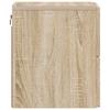 Wall Mounted Nightstand 2 pcs Sonoma Oak 34.5 x 33 x 40 cm