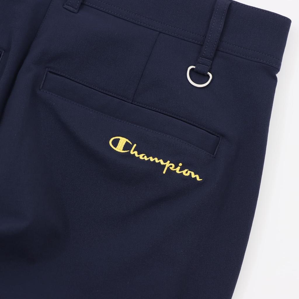 Champion Golf Script Women's Pants, Stretch, Warm, Water-Repellent, Windproof, Logo, Navy, CW-YG208