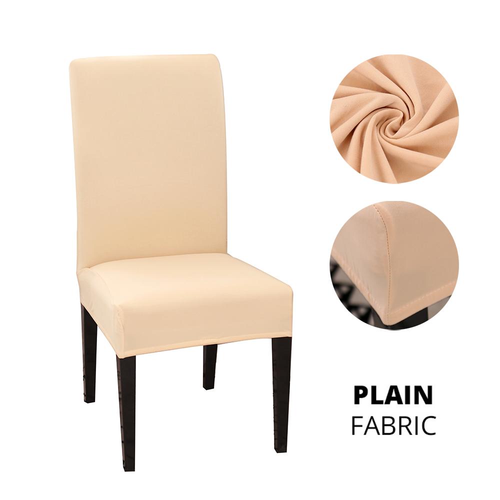 Elastic Dining Room Chair Slipcover Spandex Modern Removable Anti-Dirty Kitchen Seat Stretch Chair Covers For Banquet Party
