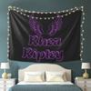 She Is My Mami Rhea Ripley Bootleg Wrestler Tapestry Wall Hanging Aesthetic Home Decoration Tapestries for Living Room Bedroom