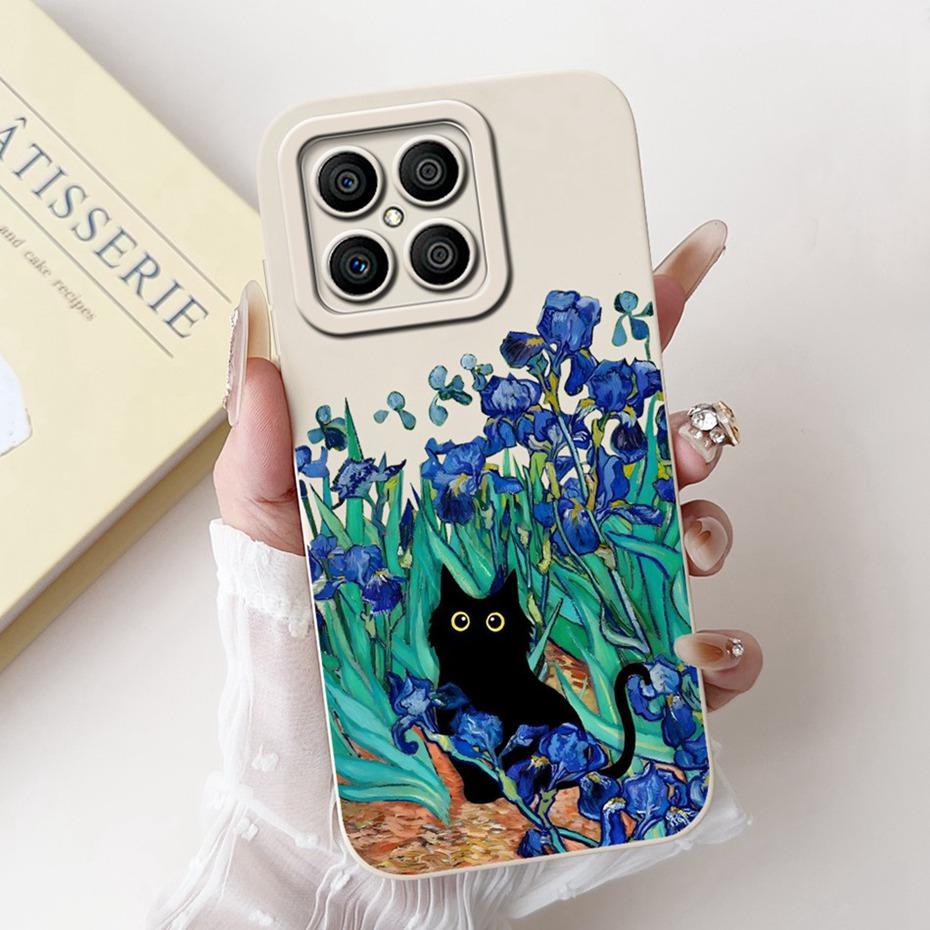 Lens Protective Case For Honor X8 TFY-LX1 TFY-LX2 TFY-LX3 Fashion Painted Soft Silicone Cover For HonorX8 X 8 4G Phone Cases