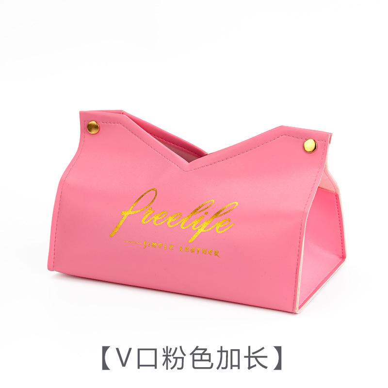 Simple Tissue Case Box Container Leather Retro Toilet Pumping Box Car Towel Napkin Papers Bag Holder Box Case Pouch Table Decor