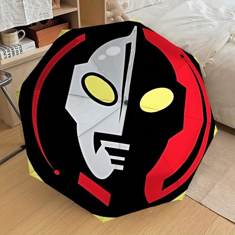

1pc Ultraman Automatic Folding Umbrella, Casual Outdoor Accessory, Birthday Festival Gift yy251126201