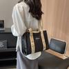 Nylon Lightweight Portable Tote Bag for Women, Fashionable College Student Work and Commuting Crossbody Bag