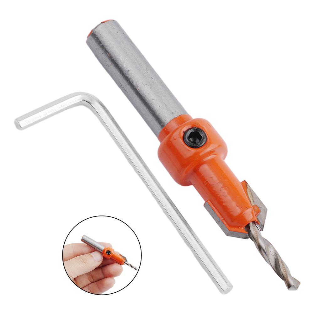 Brand New Drill Countersink Drill Countersink Shank Accessories Wood Wood Hole Woodworking Bit Drill Bit For wood