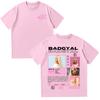 Graphic T Shirts Rapper Bad Gyal Hip Hop Tee High Quality Cotton Women Clothing Harajuku Pop Men T-shirts Casual Y2K Streetwear