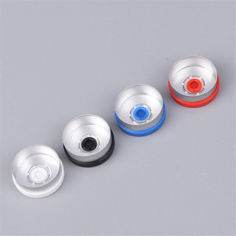 100pcs Medical Vial Cap Aluminum Cap Medical Bottle Cap OD 20mm Diameter Aluminum Flip Off Cap