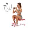 VEVOR Diepe Squat Machine, Verstelbare Billentrainer Machine met 3 Hoge Sterkte Weerstandsbanden, Opvouwbare Core Been en Billen Oefenmachine