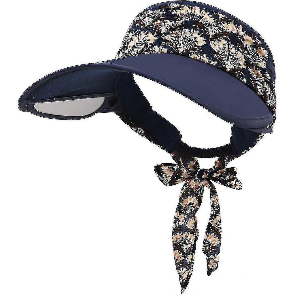 Sports sun hat women's sun hat sports empty sun hat sun visor headband sun hat anti-UV adjustable ru