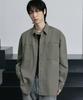 Lxt Cotton Washed Overshirt Jacket [Khaki]