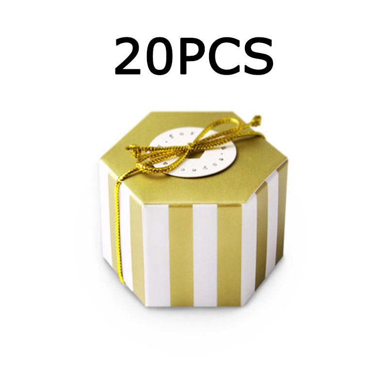 WTEMPO Foldable Mini Paper Gift Boxes with Signs and Ropes Wedding Party Decor DIY Favor Treat Boxes Ideal for Storing and Gifting Delicate Items