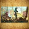 Red Wing Fire Dragon Magic Card Battle Mat TCG Playmat Anti-Slip Base Gathering Gaming Mat Board Game Mat for TCG