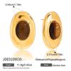 Youthway Vintage Tiger Eye Stone Stud Earrings For Women Minimalist  Gold Plated Stainless Steel Earrings Fashion Jewelry