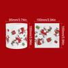 100G/Roll Wood Pulp Celebrations 10x10CM Disposable Santa Claus Dinners Xmas Christmas Tissue Chimney Pattern Design