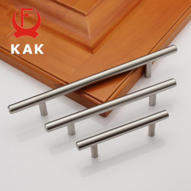 KAK 4" ~ 24'' Mânere din Oțel Inoxidabil Diametru 10mm Mânere Dreptunghiulare Tip T pentru Uși și Dulapuri de Bucătărie Butoane Mânere Accesorii Mobilier
