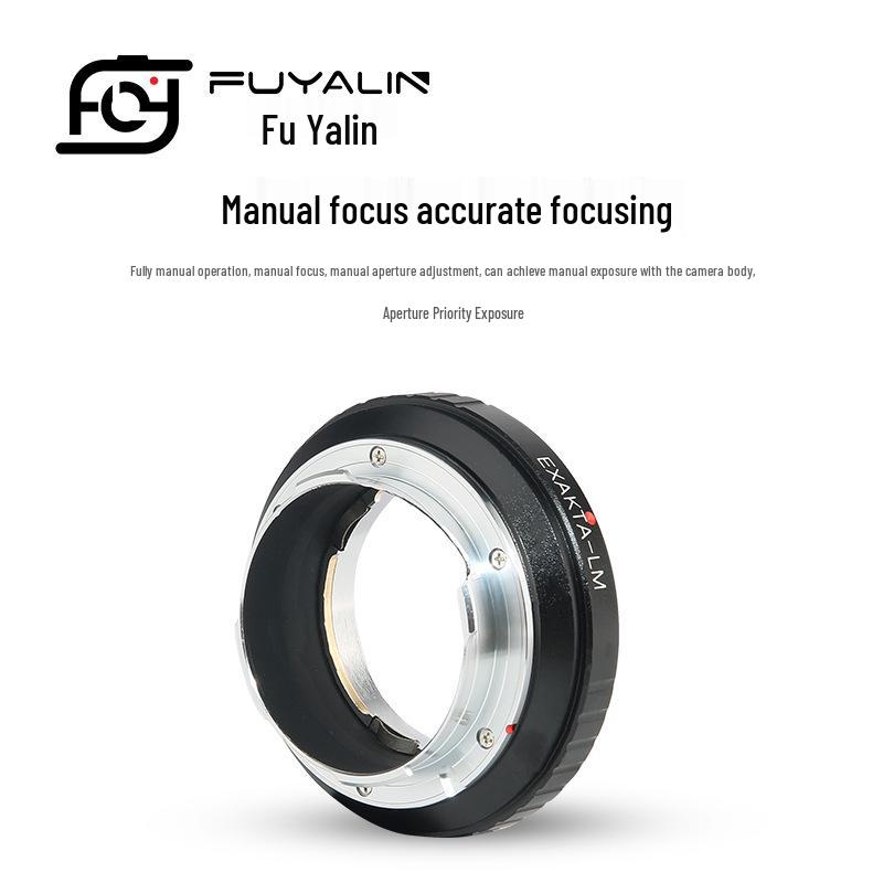EXA-LM Lens Adapter for Converting Exakta EXA Lenses To Leica M-mount Cameras.