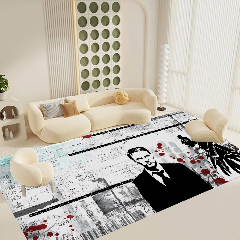 Fight Club Movie Bathroom Mat Non-Slip Laundry Room Mat Laundry Decor Balcony Child Living Room Toilet Rug