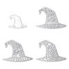 Halloween Hat Cutting Dies Halloween Embossing Stencils Template Knife Mold DIY