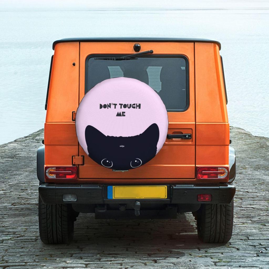 [§miyo] Spare Tire Cover for Cars, Compatible with 14, 15, 16, 17 Inches, Compatible