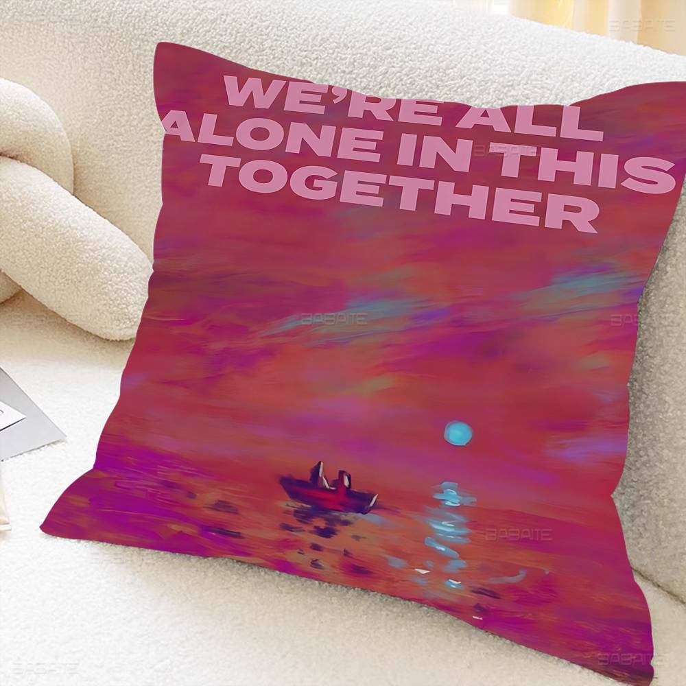 Pop Hip Hop Rapper Dave Pillow Gift Home Office Decoration Bedroom Sofa Car Cushion Cover Case 45x45