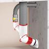 Sturdy Odor Resistant Rotating Drain Adapter Suitable for Various Installations Household Use Bathroom Accessory