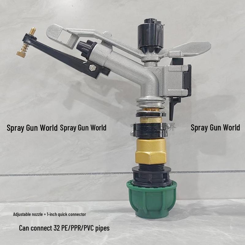 360° Automatic Rotating Lawn and Garden Oscillating Sprinkler for Irrigation