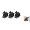 12Pcs/sets Fashion Black Crab Hair Claw Plastic Hairpins Hair Clips Clamp Hair Accessories For Gift