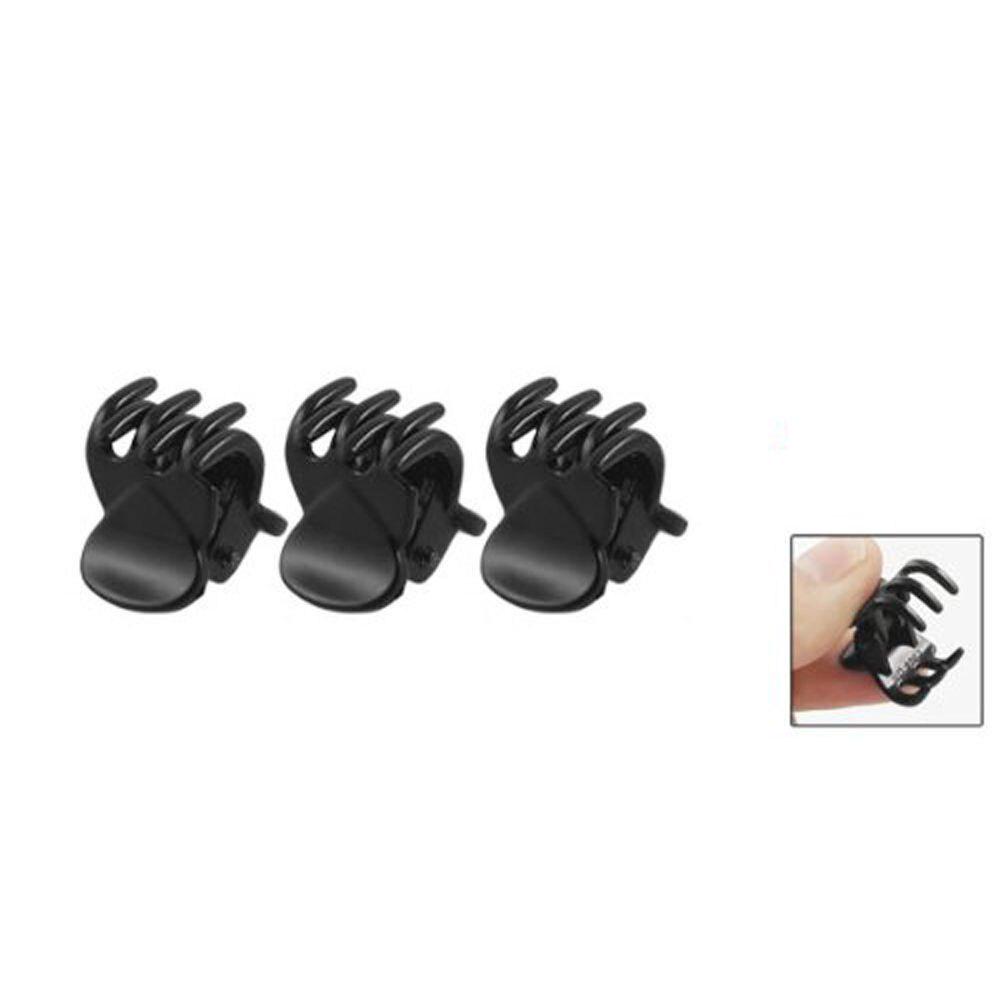 12Pcs/sets Fashion Black Crab Hair Claw Plastic Hairpins Hair Clips Clamp Hair Accessories For Gift