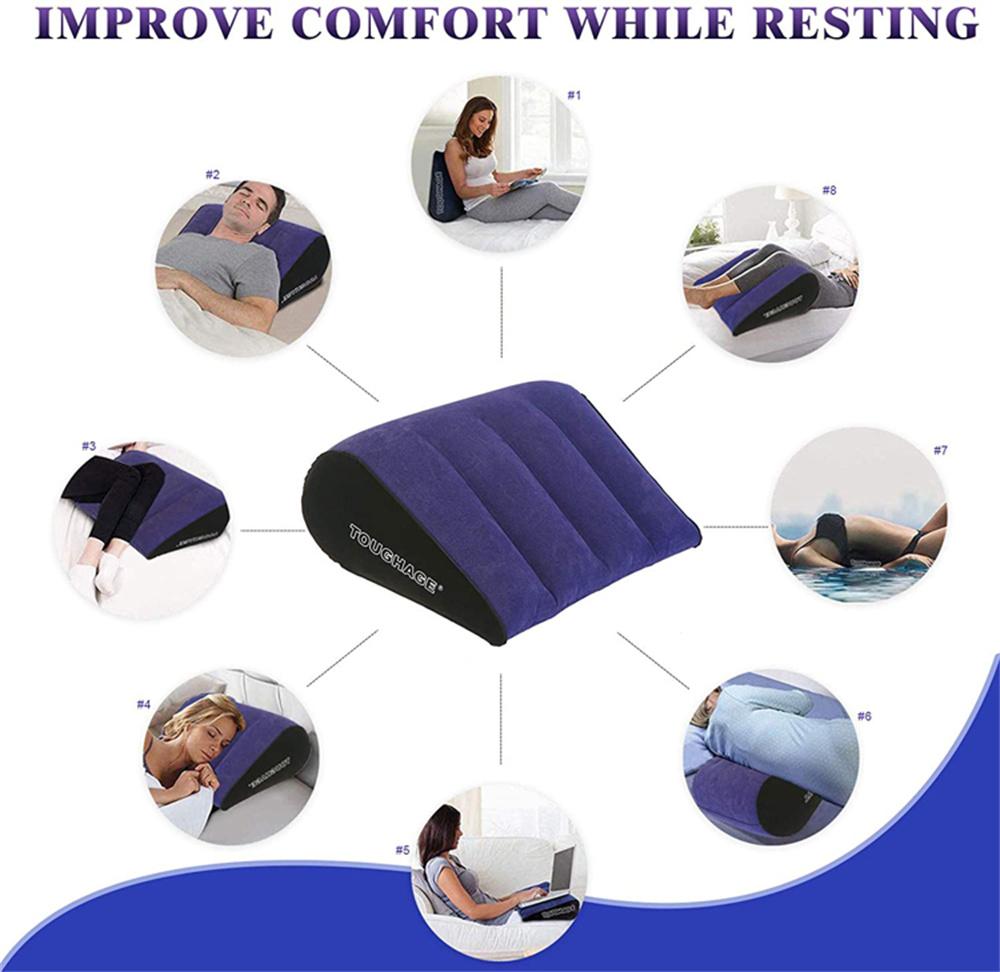 Sex Pillow for Sex Toy Position Cushion Sexual Furniture Inflatable for Couple Adult Game Erotics Female Masturbation Men